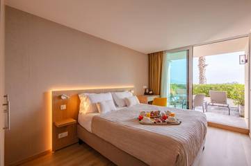 Hôtel pour 2 personnes, avec vue et terrasse dans Plage de la Nartelle