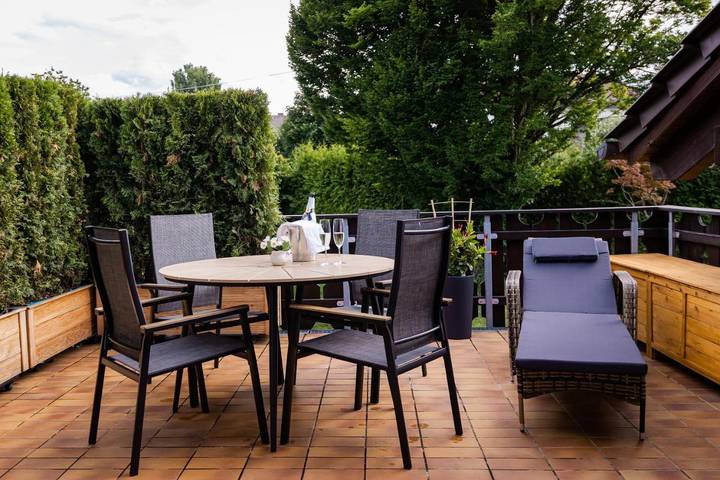 Ferienwohnung für 6 Personen, mit Ausblick und Terrasse sowie Sauna in Murnau am Staffelsee - 3