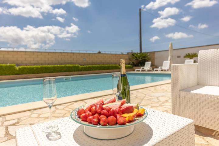 Casa vacanza per 8 persone, con panorama e giardino in Taurisano