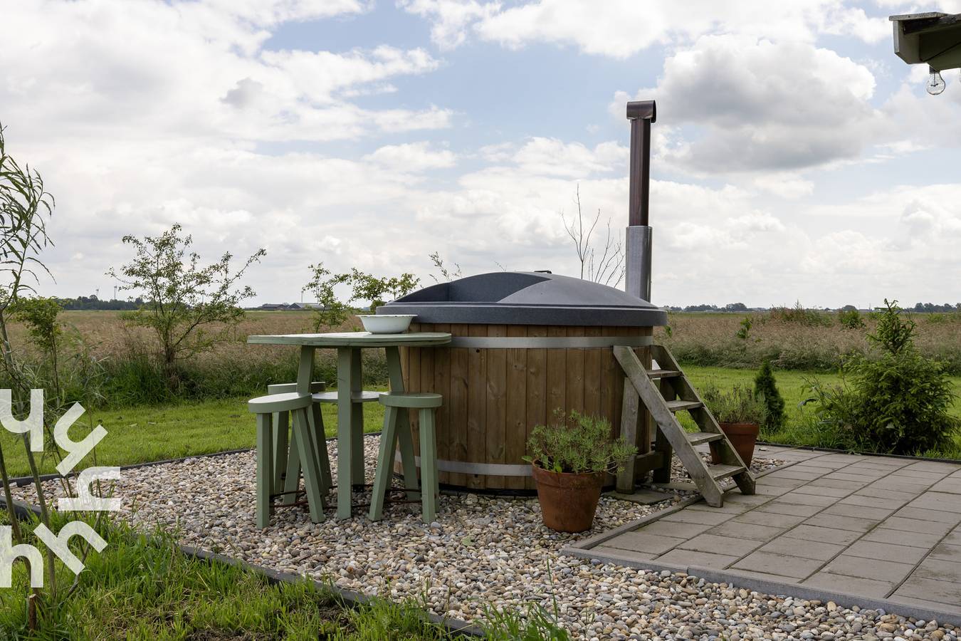 Gemütliches 7-Personen-Ferienhaus mit Whirlpool zwischen den Weiden in Zwolle in Zwolle, Regio Zwolle