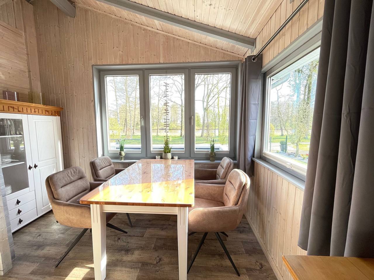 Maison de vacances 'Leonies Emsblick' avec terrasse privée, jardin et Wi-Fi in Walchum, Emsland