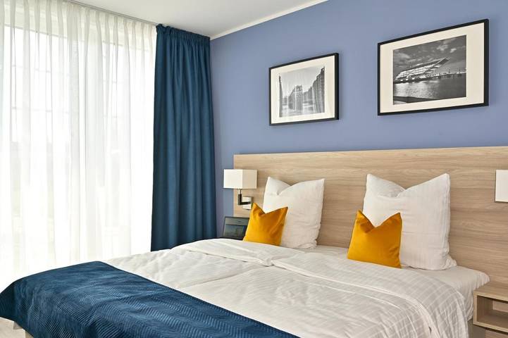 Hotel für 4 Personen, mit Terrasse und Ausblick in Wedel