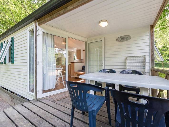 Mobil home pour 6 personnes, avec terrasse à Isle-et-Bardais - 2