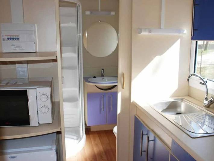 Mobil home pour 2 personnes, avec terrasse et piscine, animaux acceptés à Rocamadour - 4