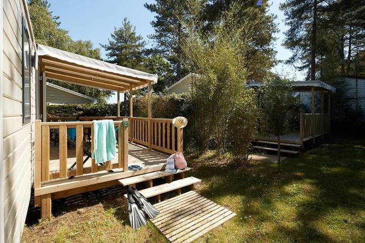 Location de vacances pour 4 personnes, avec terrasse et piscine dans Quimiac - 2