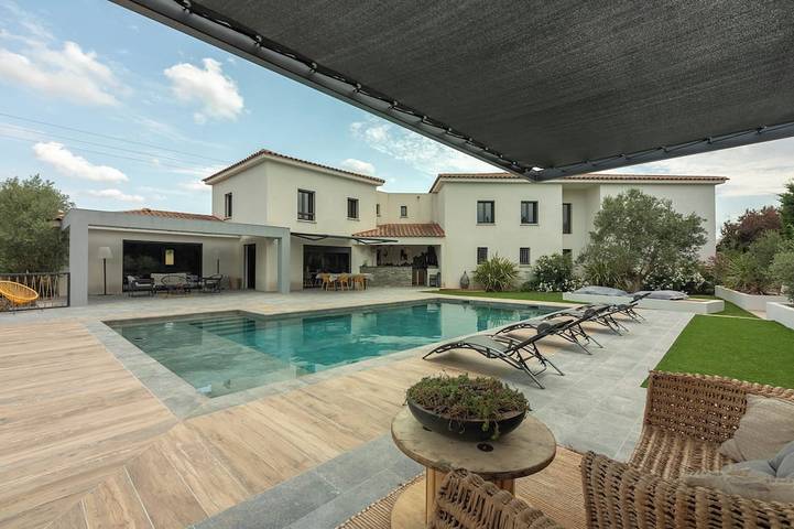 Maison de vacances pour 9 personnes, avec jardin