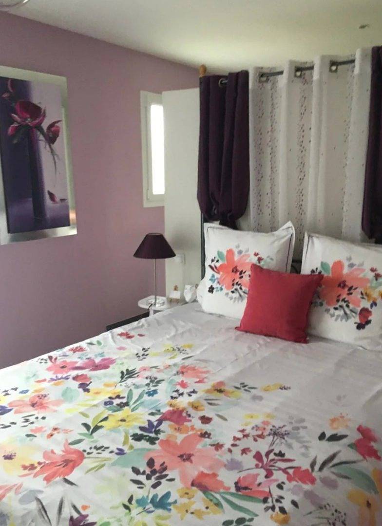 Villa Aube de Lune - Chambre Prune in Saint-Palais-sur-Mer, Côte de Beauté