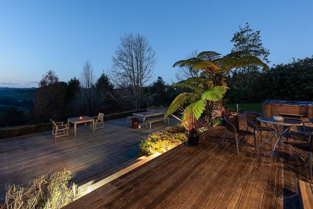 Luxus-Lodge zu vermieten mit privatem Golfplatz und Fluss in Kerikeri, Northland