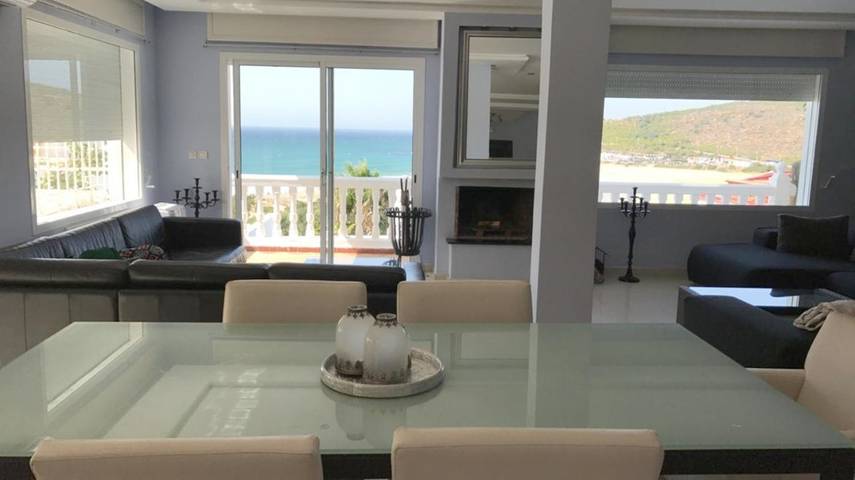 Villa pour 10 personnes, avec piscine ainsi que vue et jardin, animaux acceptés à Tanger - 3