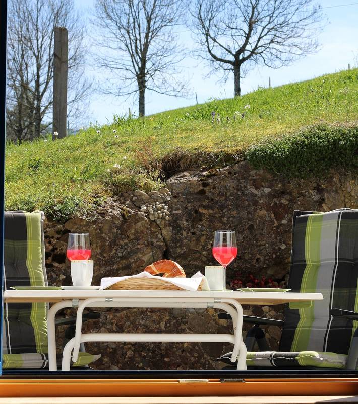 Ferienwohnung für 2 Personen, mit Terrasse in Oberstaufen - 3