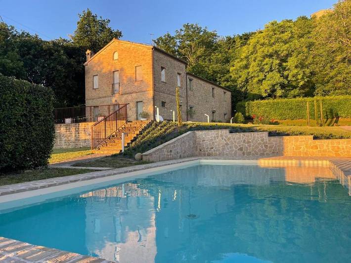 Bed and Breakfast für 3 Personen, mit Pool und Garten sowie Ausblick - 1