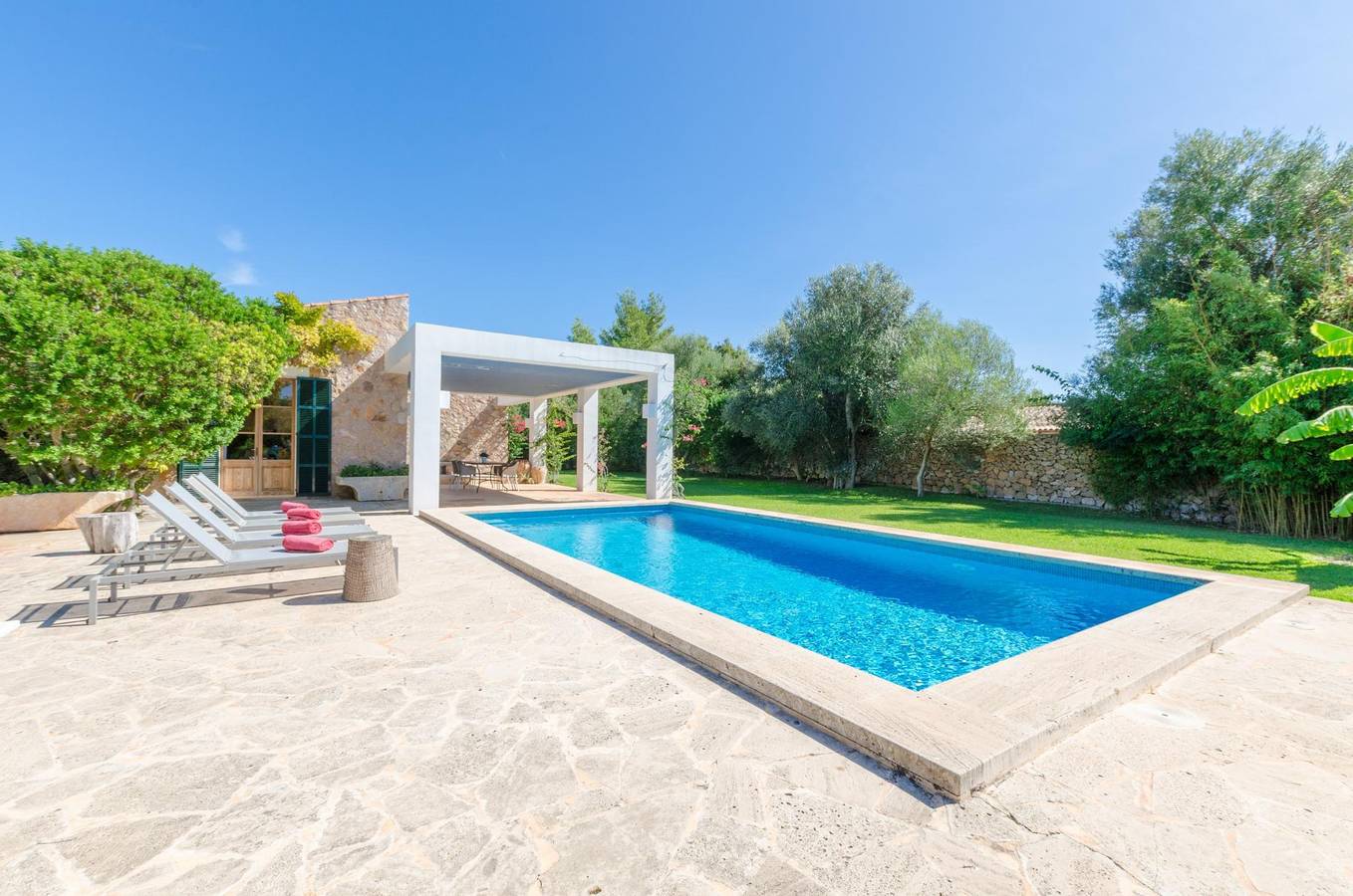 Sa Plana - Ferienhaus mit privaten Pool in Son Servera. Wifi gratis in Port Nou, Son Servera