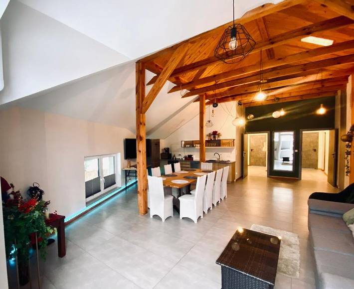 Ferienwohnung für 12 Personen, mit Whirlpool und Balkon sowie Garten - 1