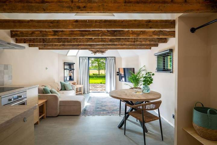 Vakantiewoning voor 2 personen, with Terras and Tuin as well as Uitzicht in Staphorst