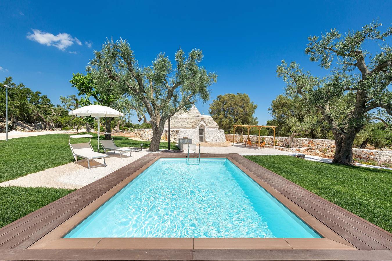 Trullo für 3 Personen in Valle D'Itria, Adriatisches Meer
