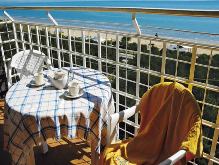 Appartement de vacances pour 5 personnes, avec vue sur l’océan et balcon/terrasse - 1