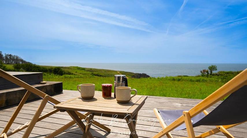 Location de vacances pour 6 personnes, avec jardin et vue dans Doëlan - 3