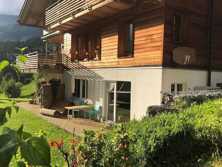 Appartement voor 2 personen, met tuin en terras in Grindelwald