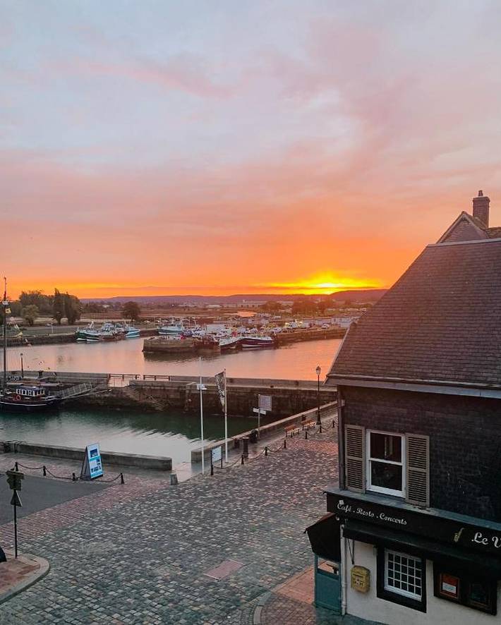 Gîte pour 5 personnes, avec vue dans Port De Honfleur