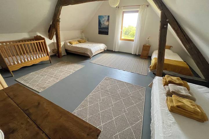 Location de vacances pour 6 personnes, avec jardin à Tour-en-Sologne - 2