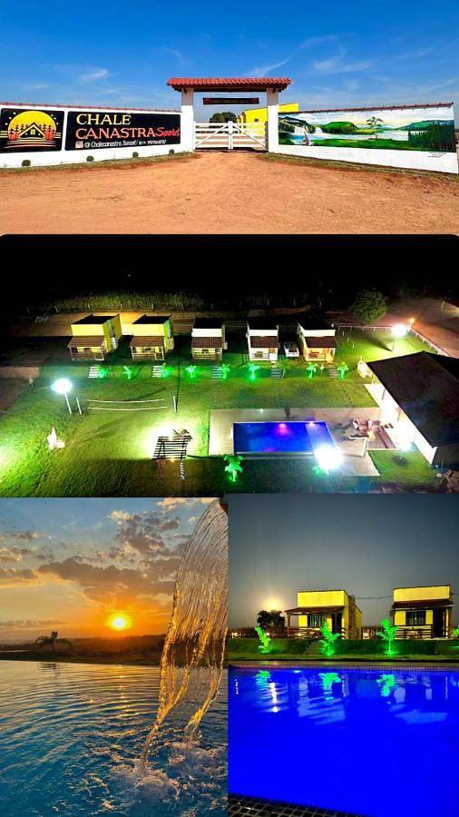 Casas e apartamentos de temporada para 4 pessoas, com balcão e vista e ainda piscina and jardim em São João Batista do Glória