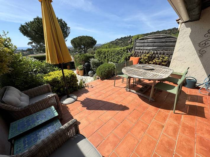 Mas mit 2 Schlafzimmern, Meerblick, Pool, Wlan in La Croix-Valmer, Parc national Port-Cros