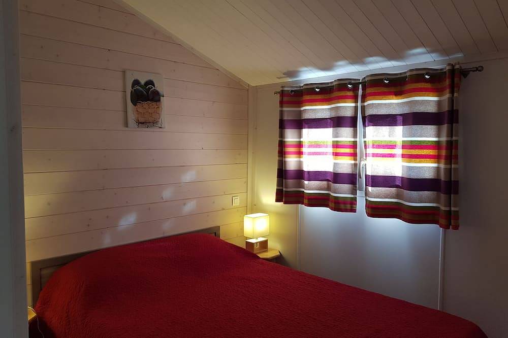 Charmant chalet \"Viognier\" houten volledig uitgerust met airconditioning in Ruoms, Ardèche