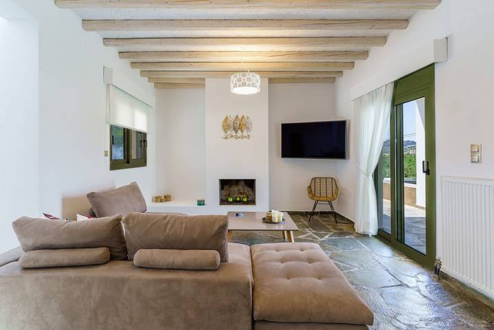 Ferienhaus für 12 Personen, mit Meerblick und Balkon sowie Terrasse und Garten in Rethymno und Umgebung - 4