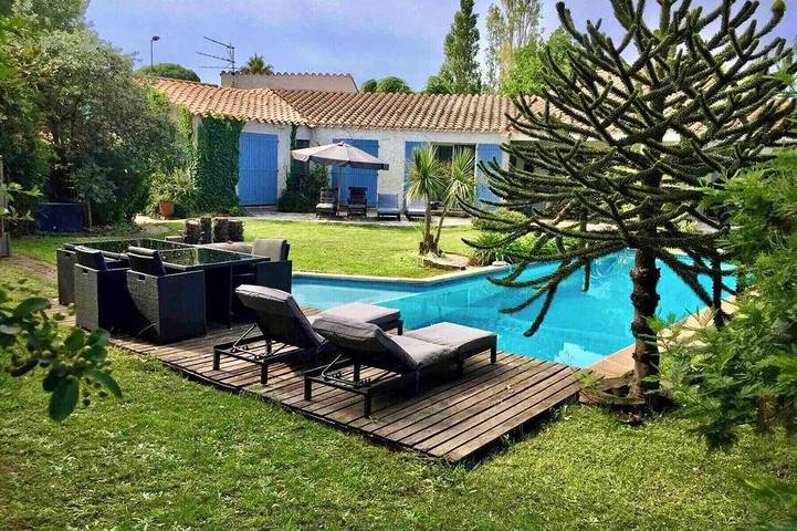 Maison de vacances pour 12 personnes, avec jardin, animaux acceptés à Saint-Cyprien