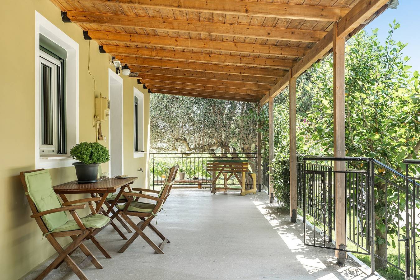 Casa de vacaciones que admite mascotas Ktima Dilberaki con jardín, balcones y aire acondicionado in Cefalonia