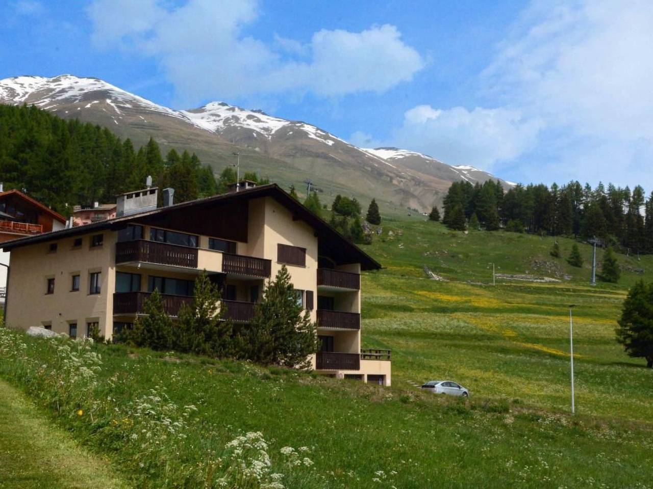 Ganze Wohnung, Chesa Brünella, Wohnung Belvair in Zuoz, Sankt Moritz