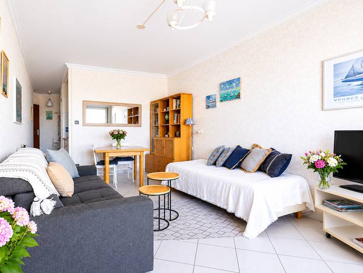 Ganzes Studio, Studio mit Meerblick, Garage & Top-Lage in Les Sables-d'Olonne, Vendée
