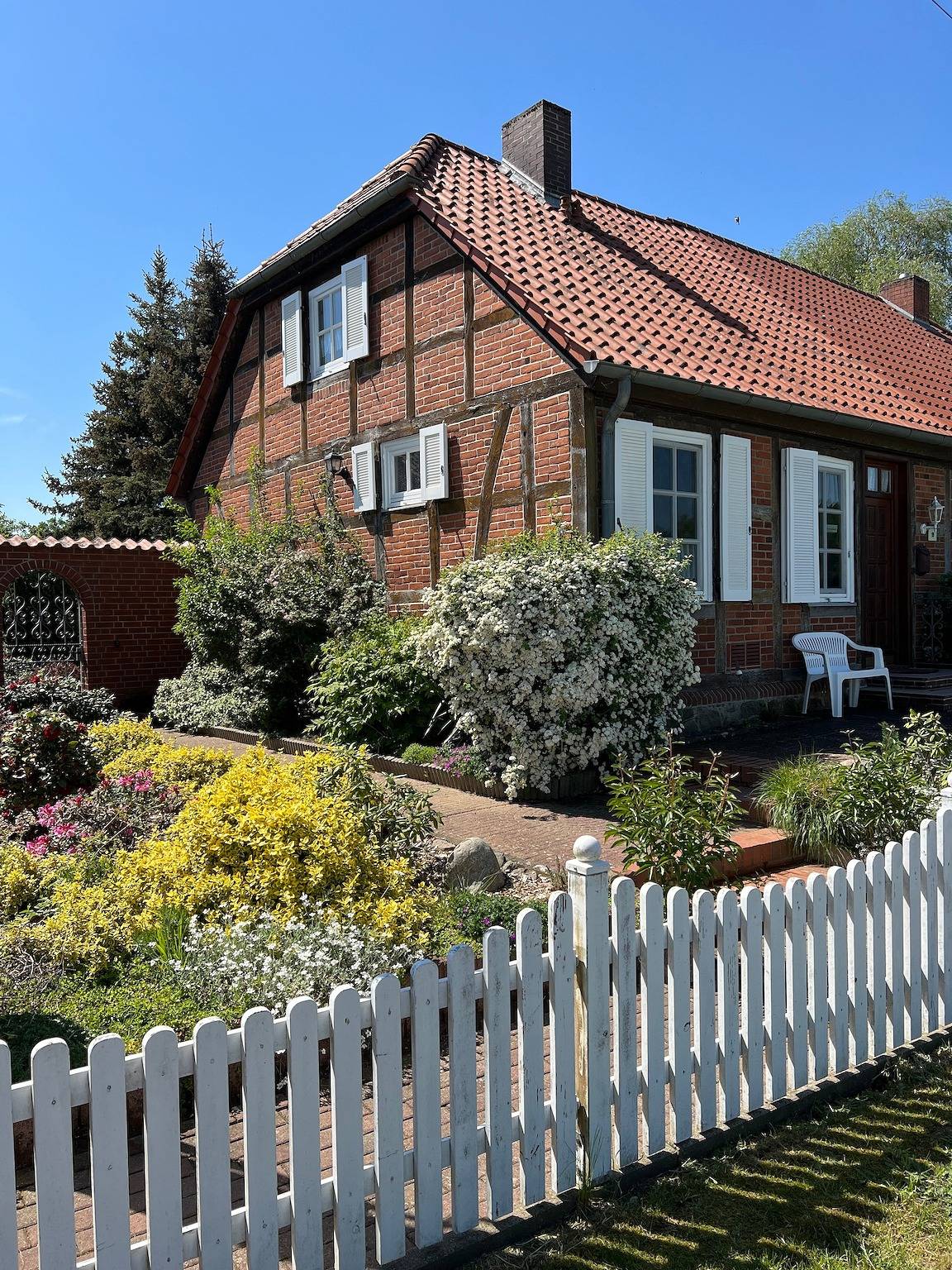 Elbwiesenhaus mit schönen Garten in Lenzerwische, Prignitz