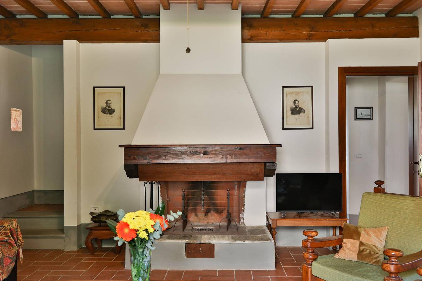 Holiday House in Reggello with Private Patio in Reggello, Valdarno