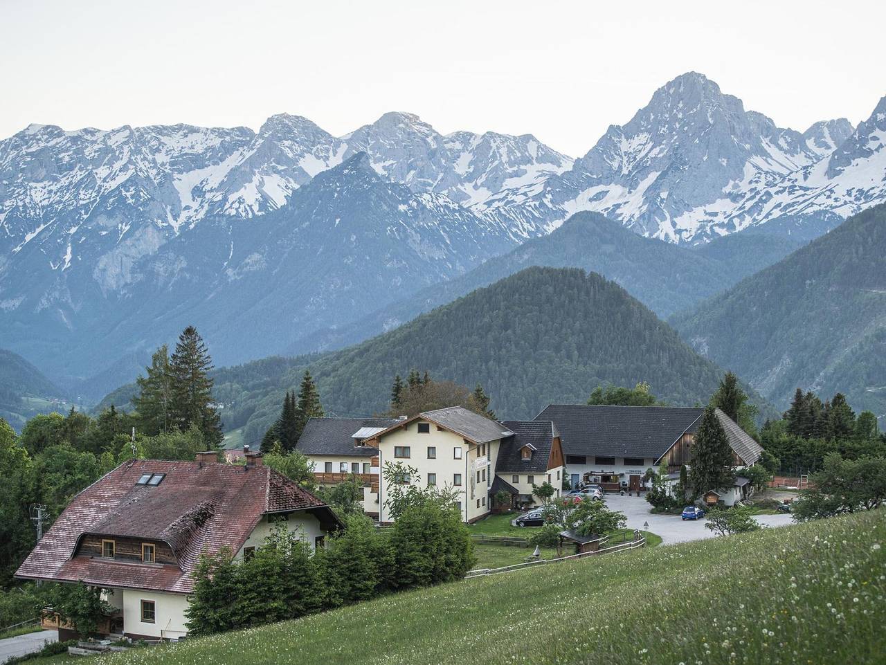 Pension Lindbichler - Dreibettzimmer, Dusche/Bad, Wc (15,16,25,26) in Vorderstoder, Totes Gebirge