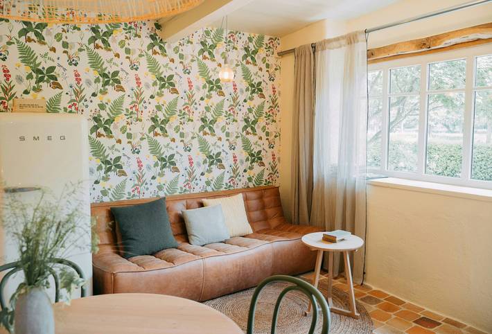 Location de vacances pour 4 personnes, avec jardin ainsi que terrasse et sauna, adapté aux familles à Plélo - 2