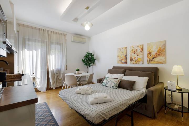 Casa de férias para 4 pessoas, com Varanda em Roma