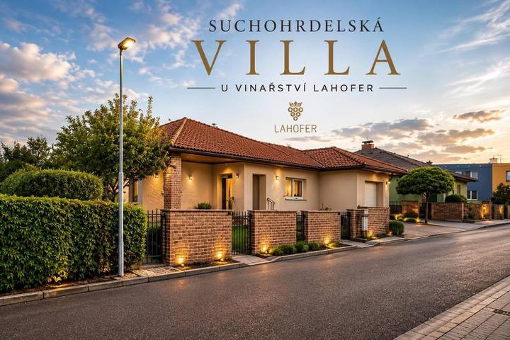 Suchohrdelská Villa u vinařství Lahofer - Rd Novostavba v Suchohrdly u Znojma - 2 - 10 osob, 2 apartments