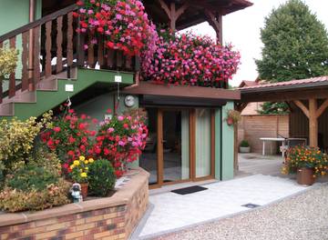 Studio pour 2 personnes, avec terrasse et jardin dans Grand Est