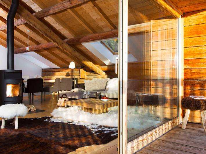 Agritourisme pour 12 personnes, avec Balcon et Jacuzzi ainsi que Terrasse et Sauna à La Clusaz
