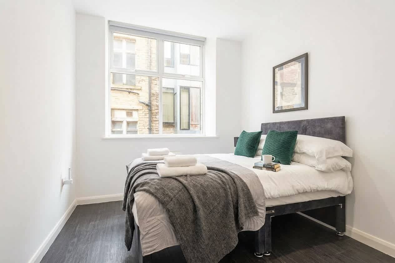 Apartamento entero, Central Bradford Modern 1 Bed Apartment w Wifi in Bradford, Yorkshire del Oeste