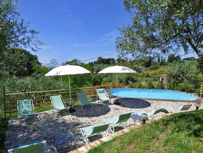 Ferienwohnung für 5 Personen, mit Terrasse und Garten, mit Haustier