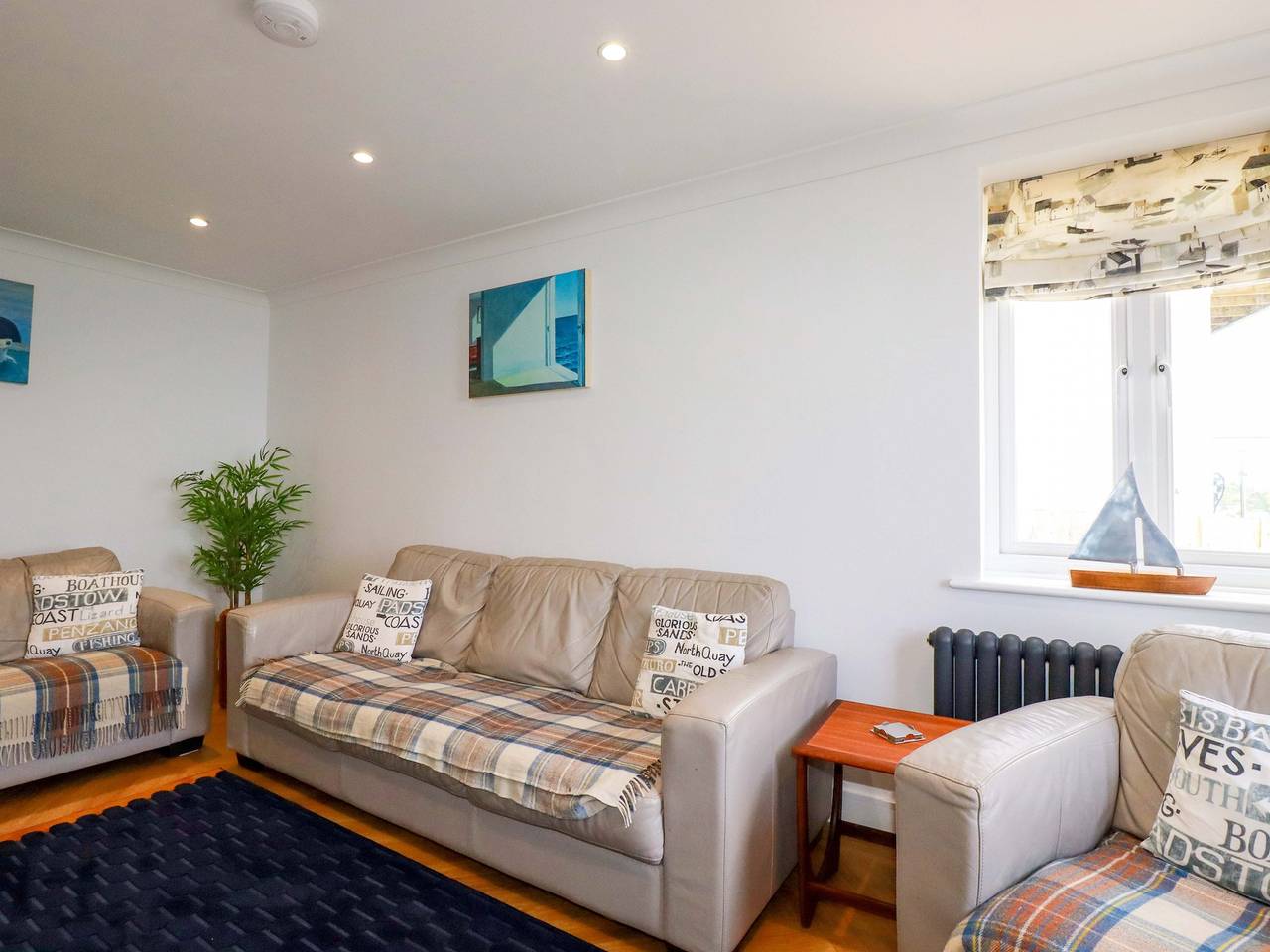 Pink House in Mevagissey, Cornwall