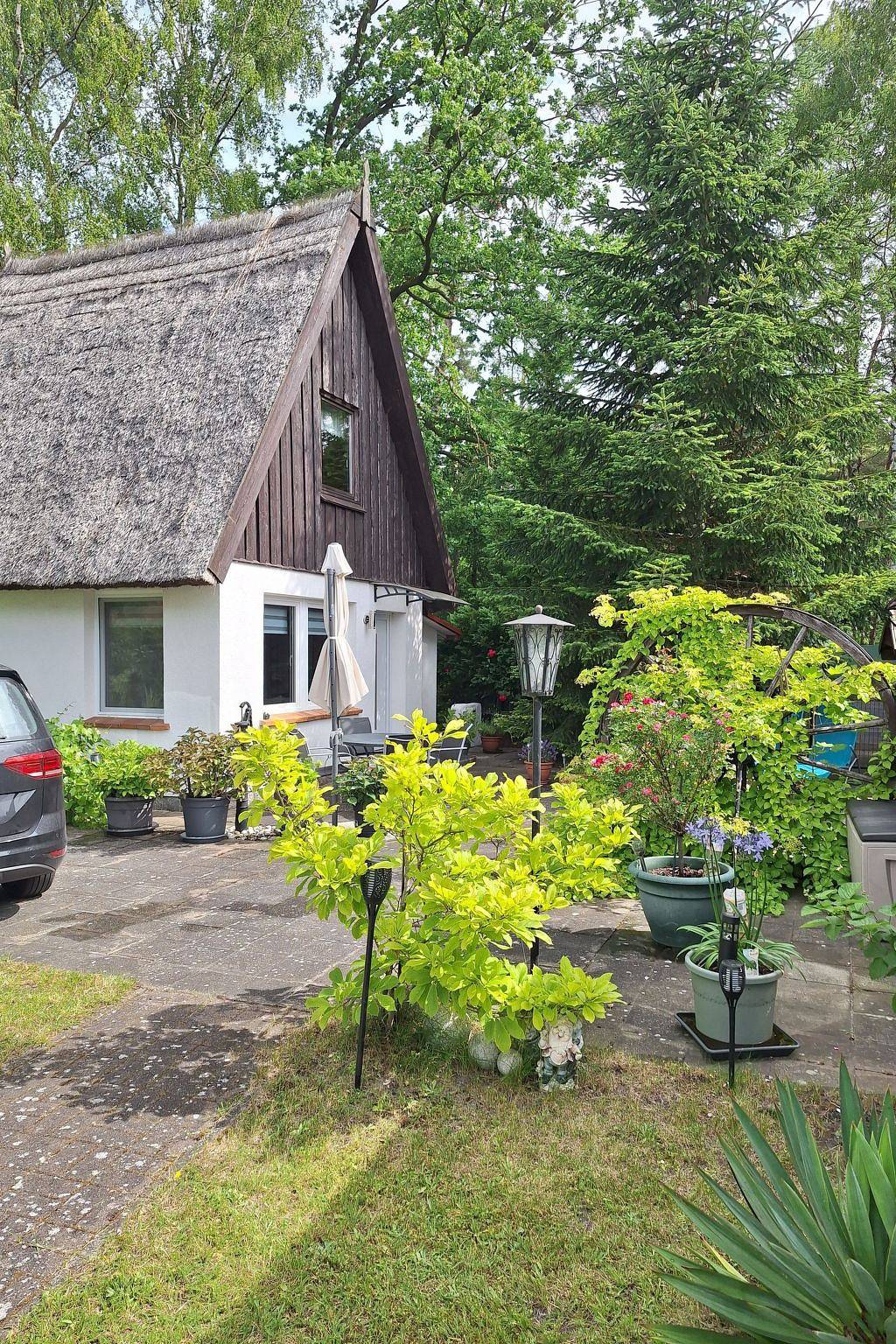 Reetgedecktes Haus in Karlshagen, Usedomer Norden