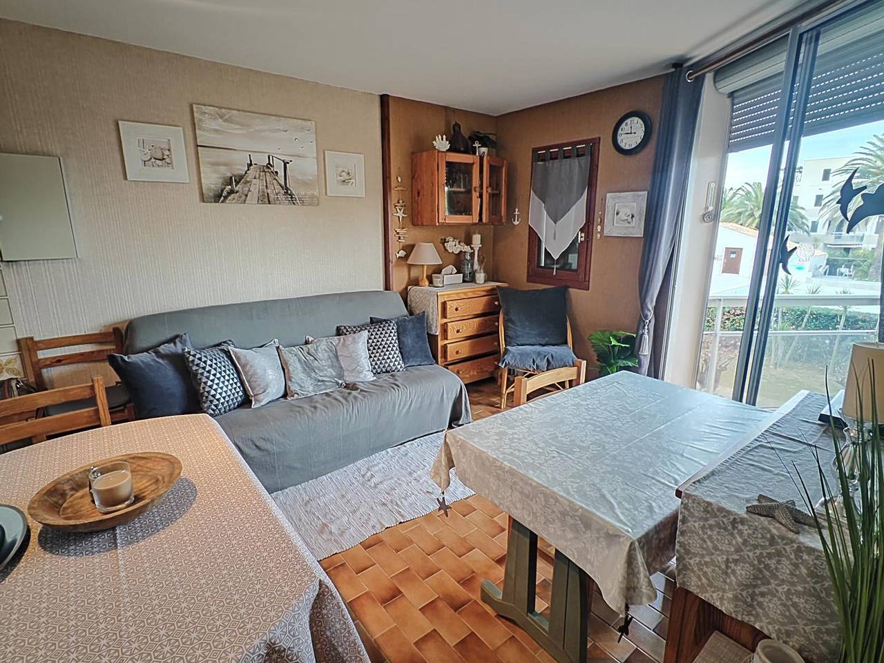 Appartement entier, Saint Cyprien T2 proche plage avec piscine et parking in Saint-Cyprien, Côte d'Améthyste