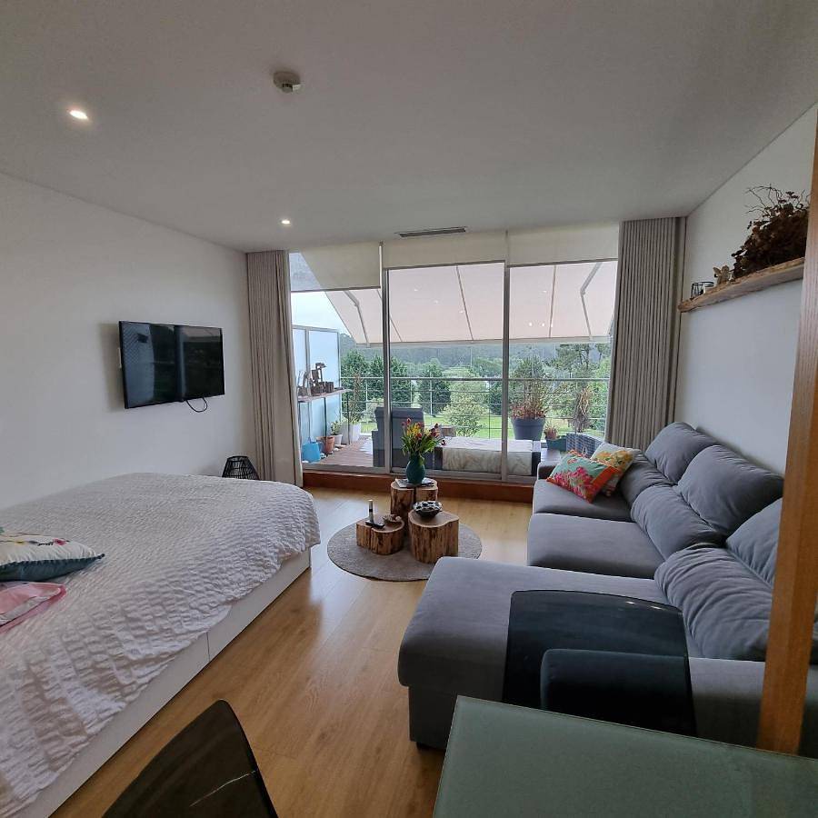 Apartment with Pool View in Esposende, Marinhas e Gandra, Parque Natural do Litoral Norte