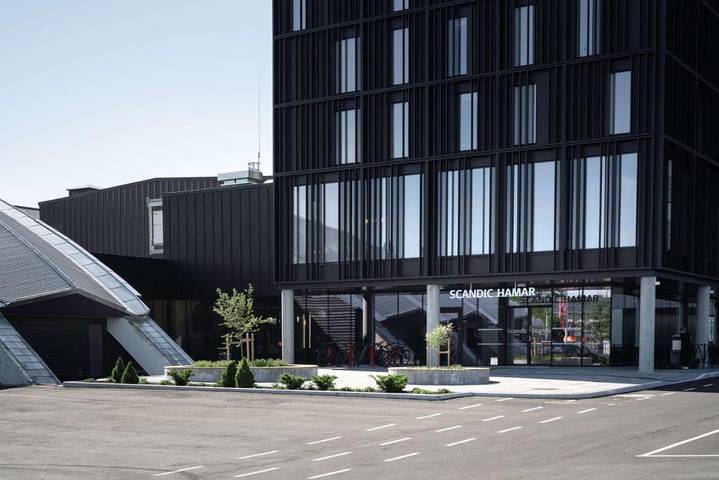 Hotel für 3 Personen, mit Terrasse in Hamar