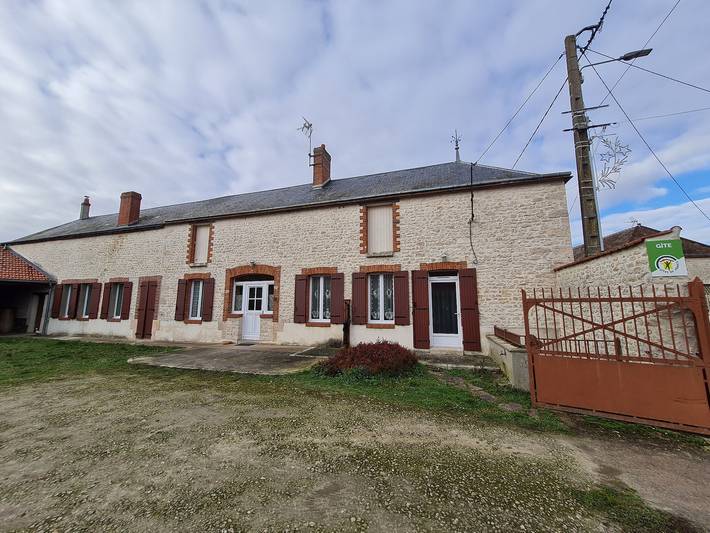Gîte pour 6 personnes, avec jardin, animaux acceptés