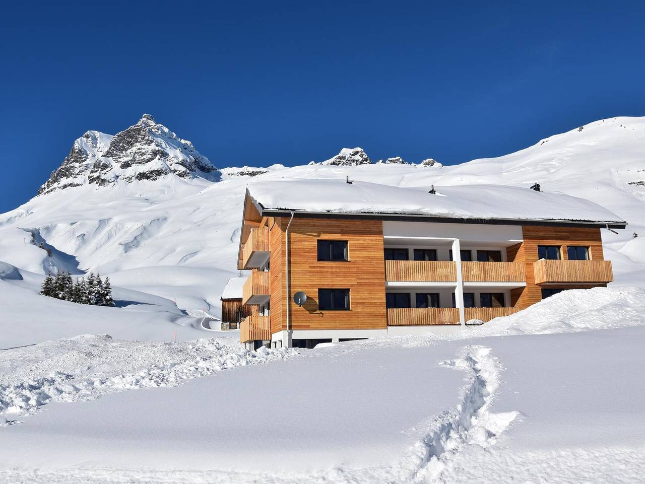 Ganze Ferienwohnung, Apart-wolf-arlberg - aparttop 2.3 in Warth, Bregenzerwald