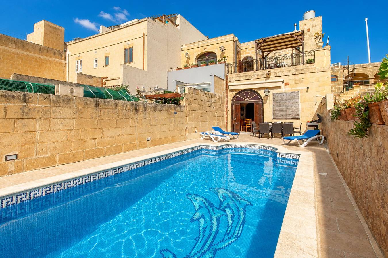 Villayana Gozitan Farmhouse with pool in San Lawrenz, Gozo (Malta)